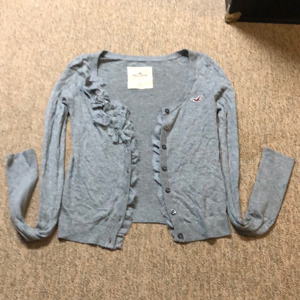 Soft Hollister cardigan 🏄🏻‍♂️